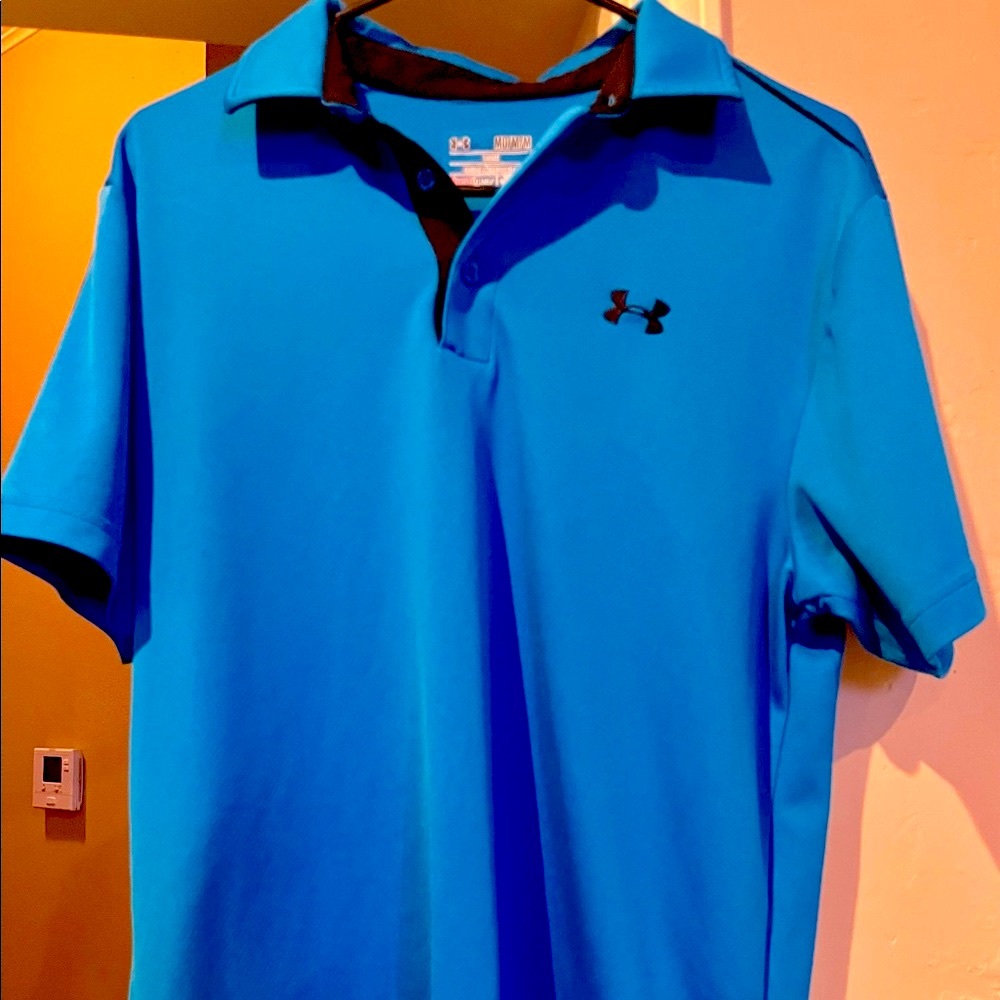 Men’s Under Armour Polo MINT Condition Size M